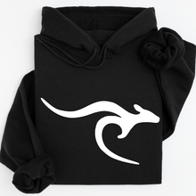 ROO - UNISEX HOODIE SWEATSHIRT -BLACK (GILDAN)