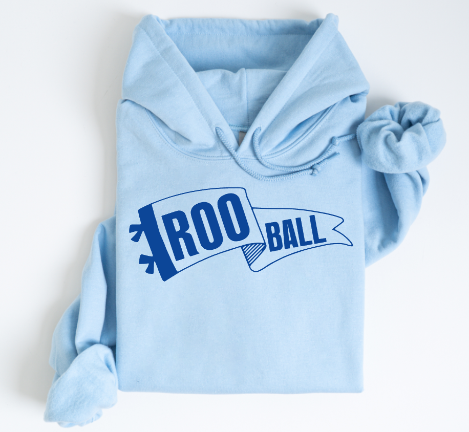 3) LIGHT BLUE HOODIE or CREWNECK