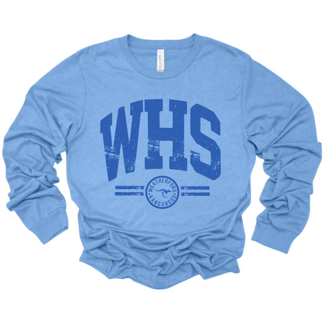 WHS - LONG SLEEVE TEE - CAROLINA (BELLA CANVAS)