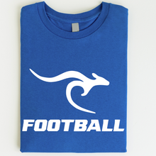 FOOTBALL - UNISEX SHORT SLEEVE TEE - ROYAL (GILDAN OR BELLA)