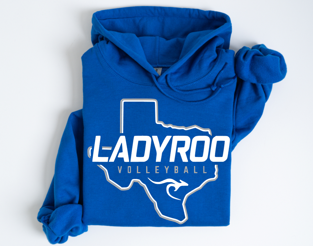 *PRESALE/PICK UP ONLY* TEXAS - HOODIE SWEATSHIRT (ROYAL)