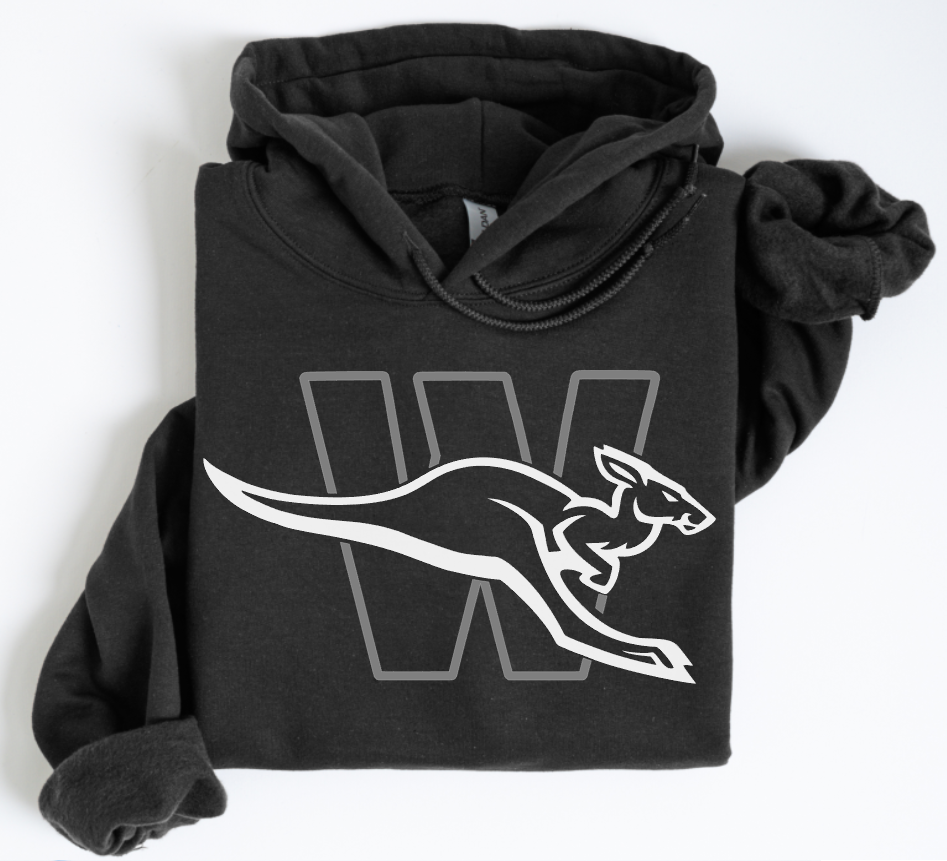 *CHOOSE YOUR COMFY* HOODIE/CREWNECK/LONGSLEEVE/SHORTSLEEVE (BLACK W)