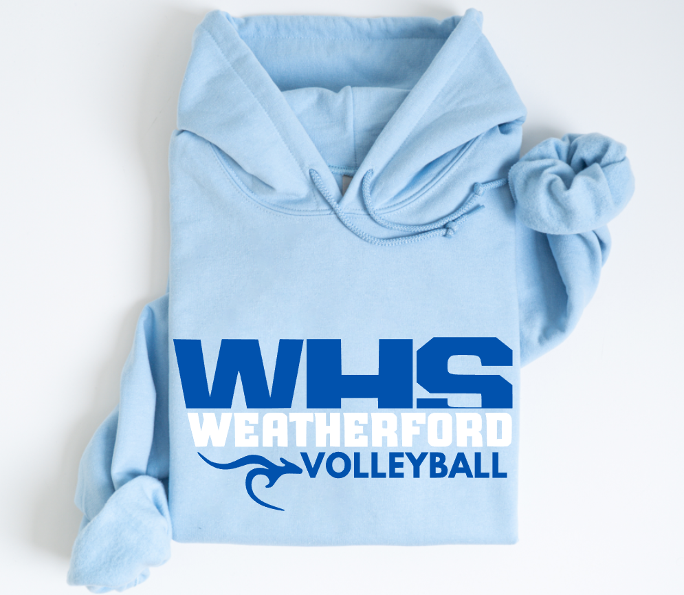 *PRESALE/PICK UP ONLY* WHS - HOODIE SWEATSHIRT (LIGHT BLUE)