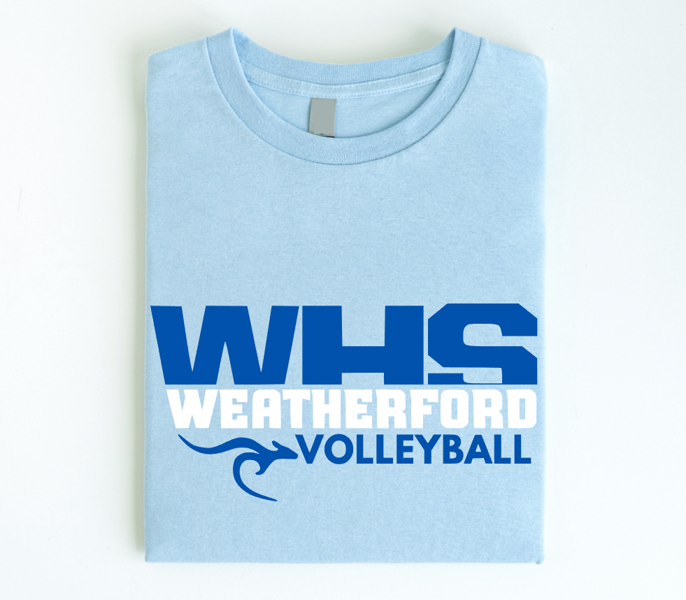 *PRESALE/PICK UP ONLY*  WHS - SHORT SLEEVE TEE (LIGHT BLUE)