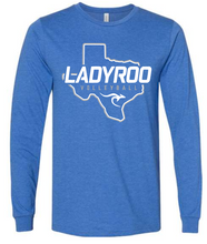 *PRESALE/PICK UP ONLY* TEXAS- LONG SLEEVE TEE (HEATHER ROYAL)