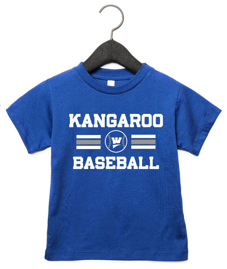 TODDLER/YOUTH - BASEBALL TEE (ROYAL)